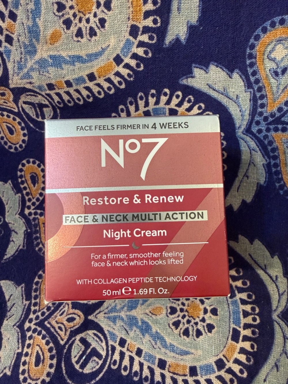 N 7 Night Cream Collagen Peptide Technology
